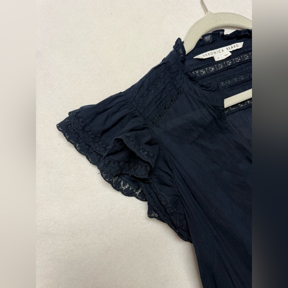 Veronica Beard - Satori Maxi Dress in Ink - Picture 7 of 10